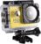Action Camera 12MP Waterproof 30m Outdoor Sports Video DV Camera 1080P Full HD LCD Mini Camcorder with 900mAh Rechargeable Batteries and Mounting Accessories Kits(Yellow)