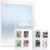 256 Pockets Photo Album for Polaroid Fujifilm Instax Mini 11 12 9 8+ 8 7+ Instant Camera, KODAK Step/Canon IVY/HP Sprocket Color Photo Printer (Magic Silver)