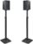 Mounting Dream Speaker Stands Height Adjustable for Satellite & Small Bookshelf Speakers, Set of 2 Floor Stand Mount for Bose Polk JBL Sony Yamaha and Others – 11LBS Capacity MD5402