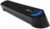 GOgroove Computer Speaker Mini Soundbar – USB Powered PC Sound Bar with Easy Setup Wired AUX, Stereo Audio, Microphone Port, Volume Control Knob, Under Monitor Design for Desktop (Blackout)