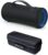 Sony SRS-XG300 X-Series Wireless Portable-Bluetooth Party-Speaker (Black) Bundle with Knox Gear Hard Travel Case (2 Items)