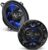 BOSS Audio Systems BE524 Rage Series 5.25 Inch Car Door Speakers – 225 Watts (Pair), 4 Way, Full Range, Coaxial, Tweeters, Sold in Pairs, Bocinas para Carro