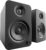 Kanto YU4MB Powered Speakers with Bluetooth and Built-in Phono Preamp | Auto Standby and Startup | Remote Included | 140W Peak Power | Pair | Matte Black