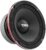 DS18 PRO-EXL64 Loudspeaker – 6.5″, Midrange, Red Aluminum Bullet, 600W Max, 300W RMS, 4 Ohms, Ferrite Magnet – For the Peple Who Live and Breathe Car Audio (1 Speaker)