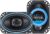 RECOIL RCX46 Echo Series 4X6-Inch Car Audio Coaxial Speaker System