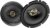 PIONEER TS-A1681F, 4-Way Coaxial Car Audio Speakers, Full Range, Clear Sound Quality, Easy Installation and Enhanced Bass Response, Black and Gold Colored 6.5” Round Speakers