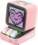 Divoom Ditoo Retro Pixel Art Game Bluetooth Speaker with 16X16 LED App Controlled Front Screen (Pink)