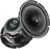 NVX Set of 2 N-Series 6 1/2 inch True 80 watt RMS Professional Grade 2-Way Coaxial Car Speakers with Silk Dome Tweeters