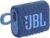 JBL Go 3 Eco: Portable Speaker with Bluetooth, Built-in Battery, Waterproof and Dustproof Feature – Blue