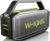 W-KING Portable Loud Bluetooth Speakers with Subwoofer, 60W(80W Peak) Outdoor Speakers Bluetooth Wireless Waterproof Speaker, Deep Bass/V5.0/40H Play/Power Bank/TF Card/AUX/EQ, Large for Party (Green)