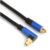 90 Degree 360 Degree Free-Rotating Plug Toslink Cable Digital Fiber Optic Audio Cable for TV, Home Theater, Projector, Stereo System, Active Speaker Echo Wall Connection cable/5FT/1.5m-Blue