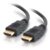 C2G Legrand Ethernet Cable, 4k High Speed HDMI Cable, Black In Wall HDMI Cable, 60 hz HDMI Cable, 1.6 Foot HDMI Cable, 1 Count, C2G 42500