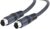 C2G Legrand S-Video Cable, Black S-Video Composite Cable, 12 Foot S-Video Interconnect Cable, Male to Male S-Video Cables, 1 Count, C2G 40916