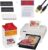 Canon SELPHY CP1300 Wireless Compact Photo Printer (White) RP-108 Color Ink Paper Set (108 Sheets of 4 x 6 Paper) + NeeGo Printer Cable + NeeGo Print Protector (100 Pack)…