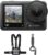 DJI Osmo Action 4 Motorcycling/Mountain Cycling Combo, 4K/120fps Footage with an Immersive 155º FOV, Body Camera with a 1/1.3-Inch Sensor, HorizonSteady, with Wearable Chest Strap Mount