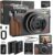 Digital Camera, 4K&48MP Cameras for Photography, Vlogging Camera for Youtube, Flip Screen Digital Point and Shoot Camera with 16X Zoom, Compact Small Camera for Beginner with 32GB SD Card(2 Batteries)