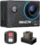 Dragon Touch Action Camera 4K 20MP 30FPS 100FT Waterproof Underwater Camera 170° Wide Angle WiFi Sports Cam with Remote 2 Batteries and Mounting Accessories Kit