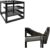 ECHOGEAR 10U Open Frame Rack & Swing-Out Wall Mount – Heavy Duty Design Holds All Your Networking & AV Gear