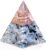 Ever Vibes New Inspirational Orgonite Pyramid for Positivity | Rainbow Moonstone Orgone Pyramid for Strength – Meditation – Yoga – Reiki – Healing Crystal Gemstone Pyramid