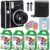 Fujifilm Instax Mini 40 Instant Camera with Fujifilm Instant Mini Film (40 Sheets) with Accessories Including Compatible Case with Strap, Photo Album 64 Pockets, Stickers, Bunlde (40 Film)