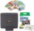 Fujifilm Instax Wide Link Smartphone Printer Plus Instax Wide Films 20 Pack and Stickers. Bonus All-Purpose Microfiber Cloth- Mocha Grey……