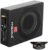 H YANKA SODA-10ASW 480W 10 Inch Compact Underseat Subwoofer with Built-in Amp, Slim Powered Subwoofer for Car/Truck/Jeep Audio