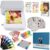 HP Sprocket Studio Plus 4×6” Instant Photo Printer – Bundle: Photo Album, Markers, Photo Paper, and Stickers., White