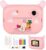 Instant Print Kids Camera,2.4 Inch Screen 1080P HD Selfie Video Digital Camera with 32GB SD Card for Toddlers,3-12 Years Old Children Camera Toys Gifts for Birthday Holiday Travel