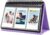 Instax Mini Photo Album for Fujifilm Instax Mini 11 12 9 40 Evo Liplay 8 7+ Instant Camera, 96 Pockets Desk Calendar Polaroid Photo Albums for Polaroid Kodak Zink 2×3″ Film & Kpop Photo Card (Purple)