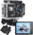 Jadfezy Action Camera FHD 1080P 12MP, 98FT/30M Underwater Waterproof Camera with 2 Batteries, Wide Angle Sports Camera with Accessories Kit Suitable for Helmet, Bicycle, etc.