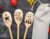 King George Hamilton Movie Inspired Set of 3 Wooden Spoons Engraved Wood Cooking Utensils Alexander Hamilton Broadway Lover Gift (3 Spoons + Blank Bag)