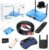 Latest Super Bundle TV Box S5 Max: 8K HDMI Cable, 64GB TF Card, 64GB USB Drive, 300Mbps WiFi Extender, Backlit Keyboard, Voice Remote, Easy Setup Guide – Android 12, Quad-Core, 4GB RAM, 64GB Storage