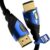 Monster 4Ft Ultra High-Speed Cobalt 2.1 HDMI Electronic Cable 48Gbps with eARC 8K at 60Hz for Superior Video Sound Quality for Playstation PS5, Xbox Series X, Roku, Television, Laptop, Monitor, PC