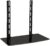 Mount-It TV Wall Mount Shelf Bracket Under TV for Cable Box, DVD Player, Stereo AV Components Shelf,Black