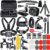 NEEWER 50 in 1 Action Camera Accessory Kit Compatible with GoPro Hero 12 11 10 9 DJI OSMO 4 3 2 Insta360 X3 X2 GO 3 SJCAM DBPOWER AKASO VicTsing APEMAN WiMiUS QUMOX Lightdow Campark Sony Sports DV