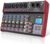 Pyle Professional Wireless DJ Audio Mixer – 8-Channel Bluetooth Compatible DJ Controller Sound Mixer w/USB Port, 6 Mic/Line Input, ¼” Mono/Stereo Input, Headphone Jack, 48V Phantom Power – PMX848BT