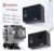 SNAPSHOT Action Camera 4K Underwater – 12MP HD Waterproof Video Cameras | 170 Degree Wide Angle Lens, 98FT, 90 Minute Battery | Sports Body Cam and Helmet Accessories Kit (Black)