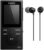 Sony NW-E394 8GB Walkman Audio Player (Black) Bundle with Sony MDREX15LP Fashion Color EX Series Earbuds (Black) (2 Items)