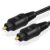 TNP Digital Optical Audio Cable 50 Feet S/PDIF Fiber Optic Cable Toslink TV Optical Cable for Soundbar, Home Theater, Speaker Wire, TV, PS4, Xbox Male to Male Gold Connectors & Strain-Relief Cord|