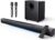 Thomson Soundbar for TV with Subwoofer, Bluetooth 5.0 TV Speakers with 2 Wireless Microphones, Surround Stereo Sound System with HDMI ARC/Optical/AUX/USB, Wall Mountable, Remote Control Included