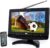 Tyler TTV706 10” Portable Widescreen 1080P LCD TV with Detachable Antennas, HDMI, USB, RCA, FM Radio, Built in Digital Tuner, AV Inputs, AC/DC, (3) Antennas, and Remote Control