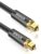 VANAUX Digital Optical Audio Cable 5ft, S/PDIF Toslink Cable 24K Gold-Plated Fiber Optic Cord Compatible with Sound Bar/Television/Blu-ray Players/Set top Box/Projector/Decoder/Home Theater & More