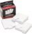 Vaultz CD Sleeves – Pack of 100 Thin CD and DVD Sleeve File Folders for Preservation & Organizing w/Thumb Notch, Perfect for CD Sleeve Storage Boxes – White